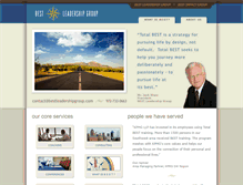 Tablet Screenshot of bestleadershipgroup.com